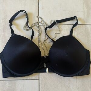 Black Victoria's Secret bra.